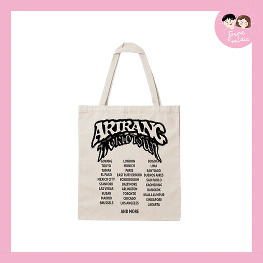 TOTEBAG BTS ARIRANG WORLD TOUR 2026 3