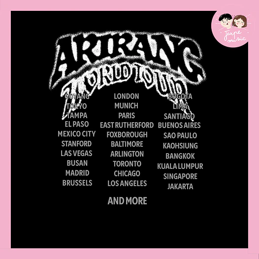 TOTEBAG BTS ARIRANG WORLD TOUR 2026 4