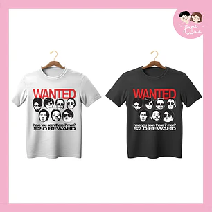 POLERA BTS - WANTED 