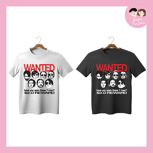 POLERA BTS - WANTED  1