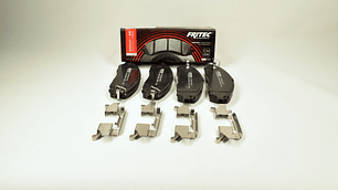 Pastillas de Freno Delanteras Cerámica Fritec México Nissan NP300 2015–2021