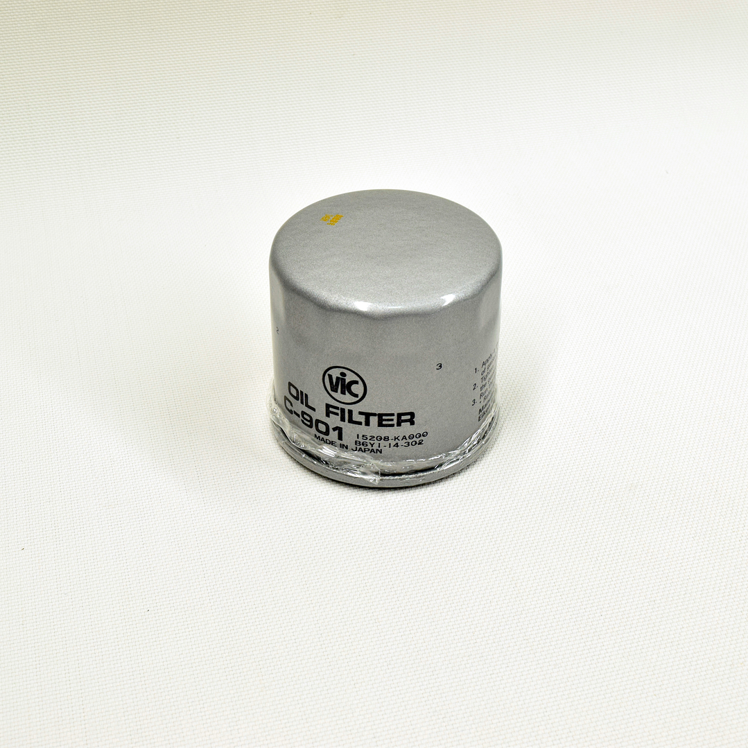 Filtro de Aceite VIC Japón Nissan Tiida / Qashqai / Note / March / Versa / Juke 3