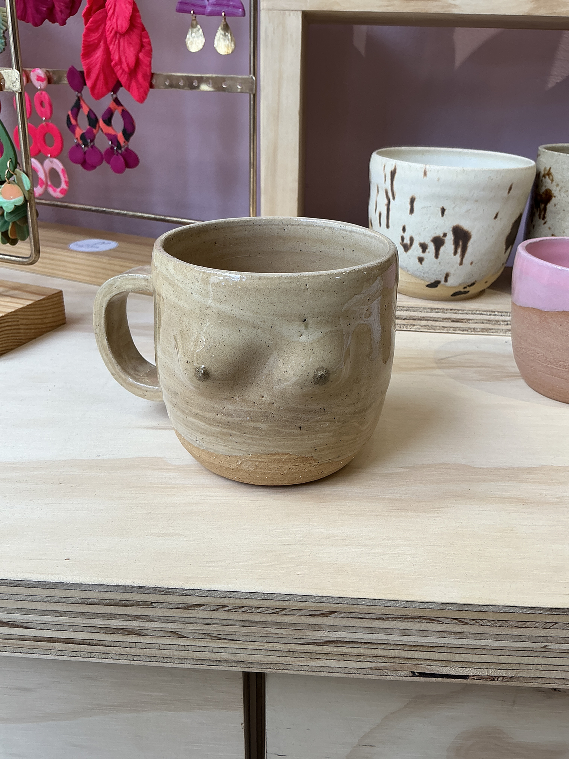 Taza cerámica gres 1