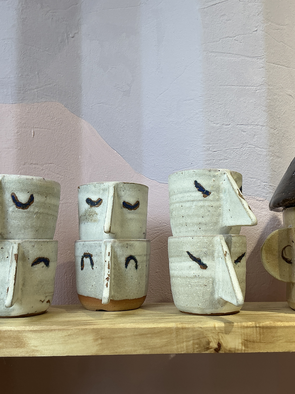 Set tazas cerámica gres 1