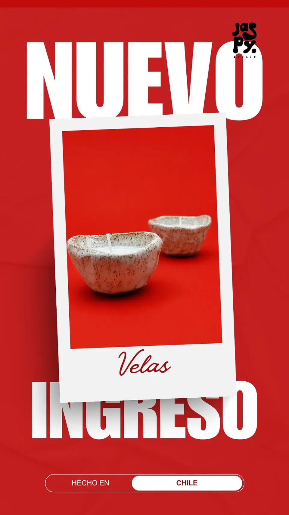 Velas empaque cerámica gres 1