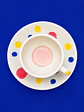 Set Plato y taza - Lunares Multicolor - Miniatura 2