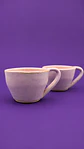 Set de Tazas — Lila y Rosa - Miniatura 2