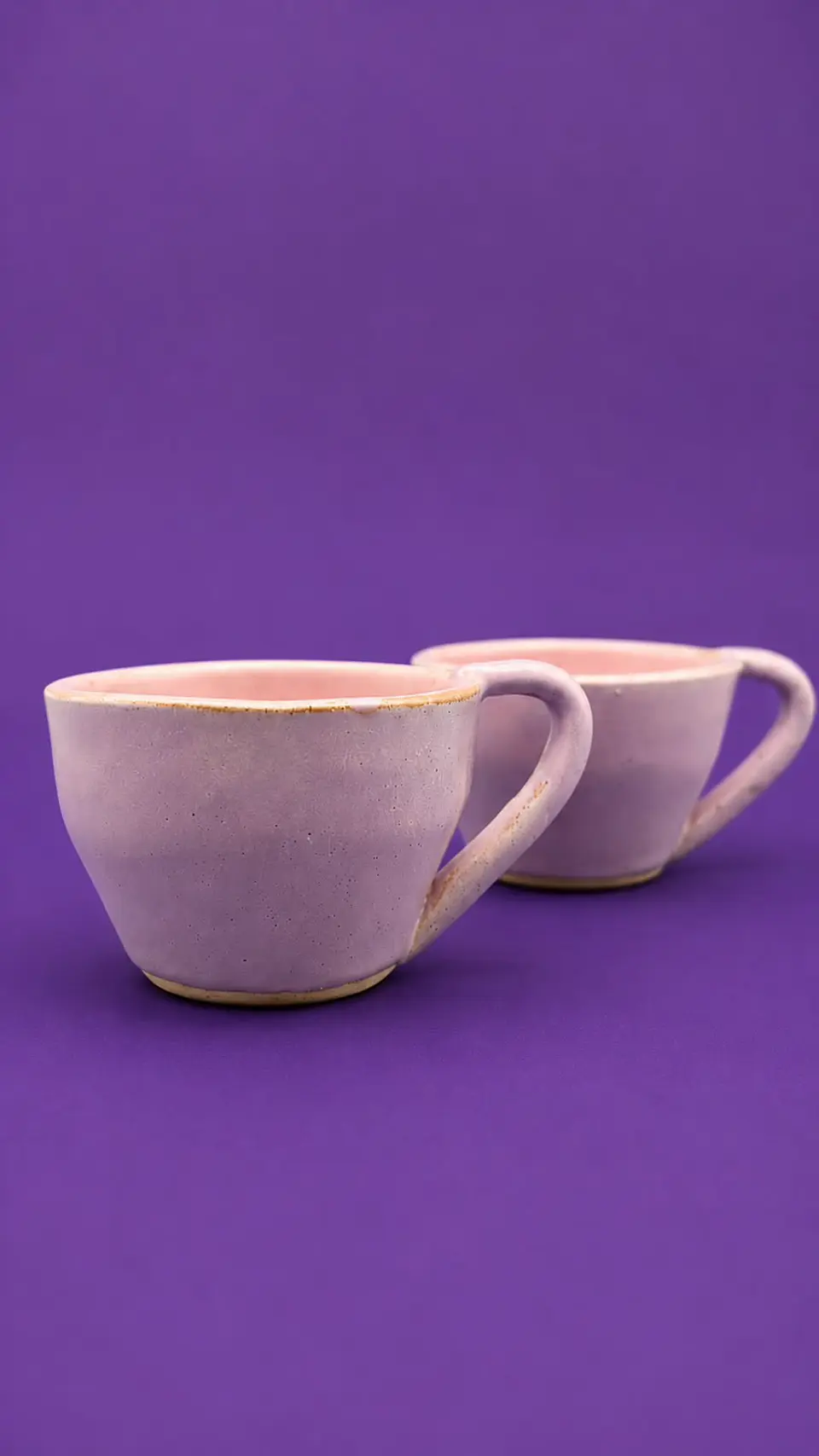 Set de Tazas — Lila y Rosa 2