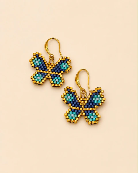 Aretes Mariposa Miyuki