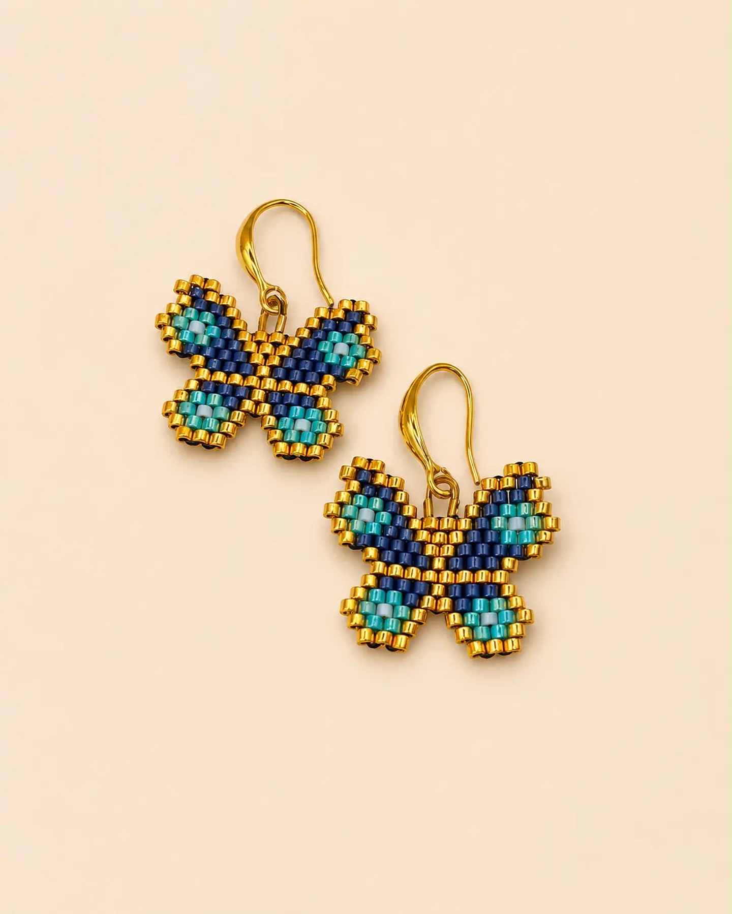 Aretes Mariposa Miyuki 1