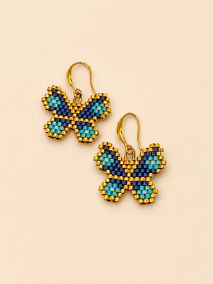 Aretes Mariposa Miyuki