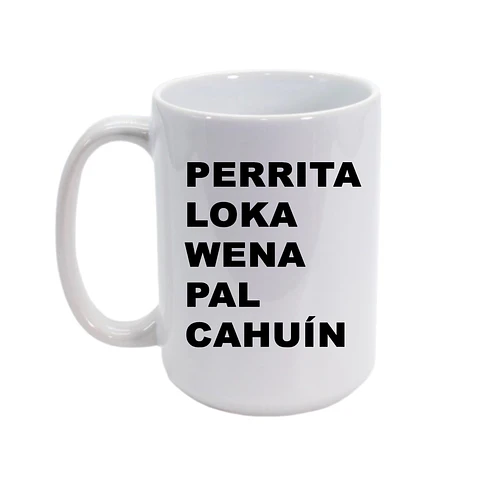Tazón Perrita Loka Wena Pal Cahuín