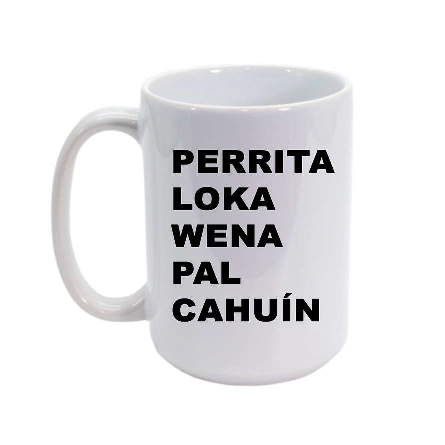 Tazón Perrita Loka Wena Pal Cahuín 1