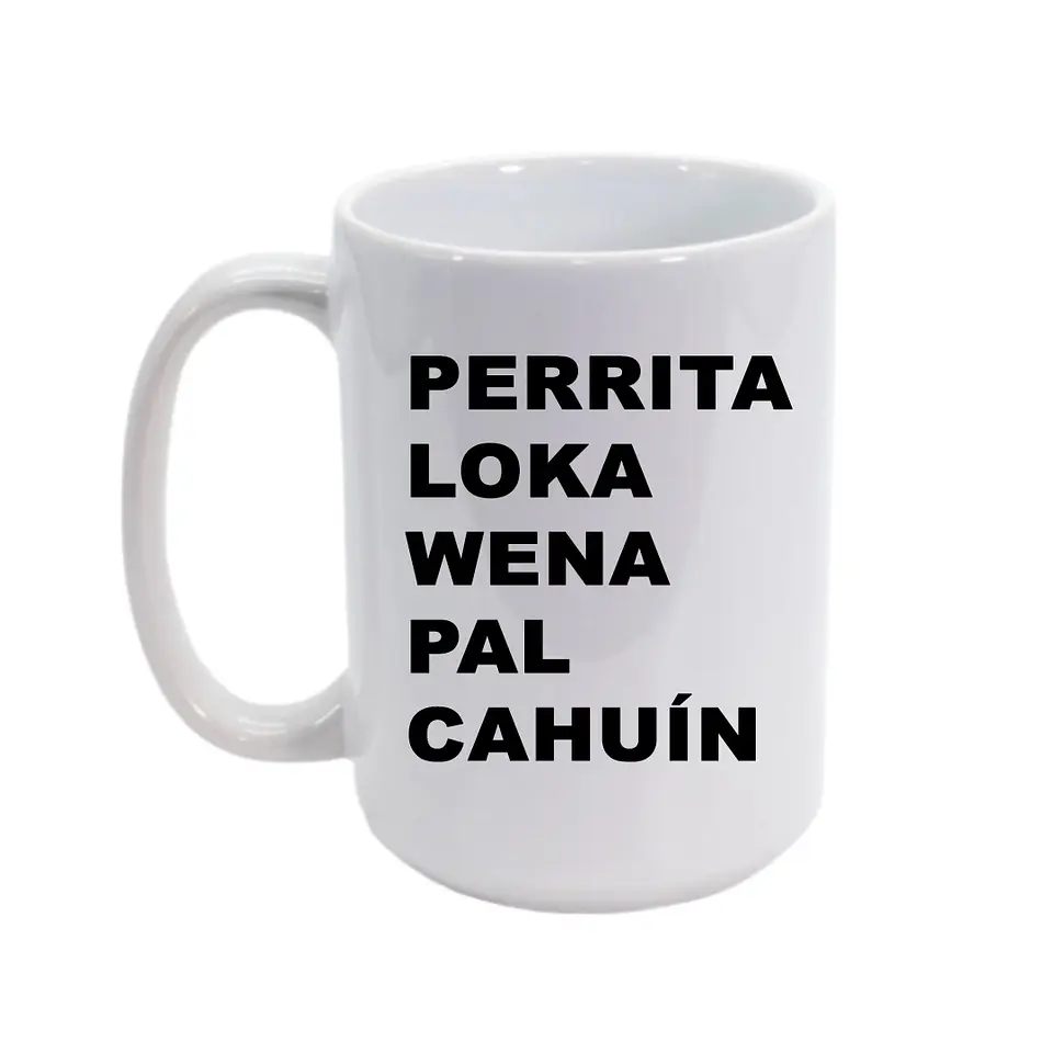 Tazón Perrita Loka Wena Pal Cahuín 1