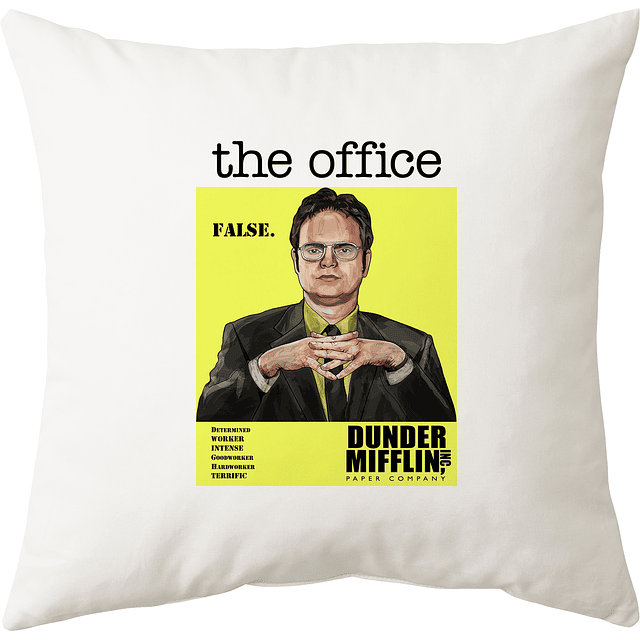 Cojín  The Office Dwight Schrute 1