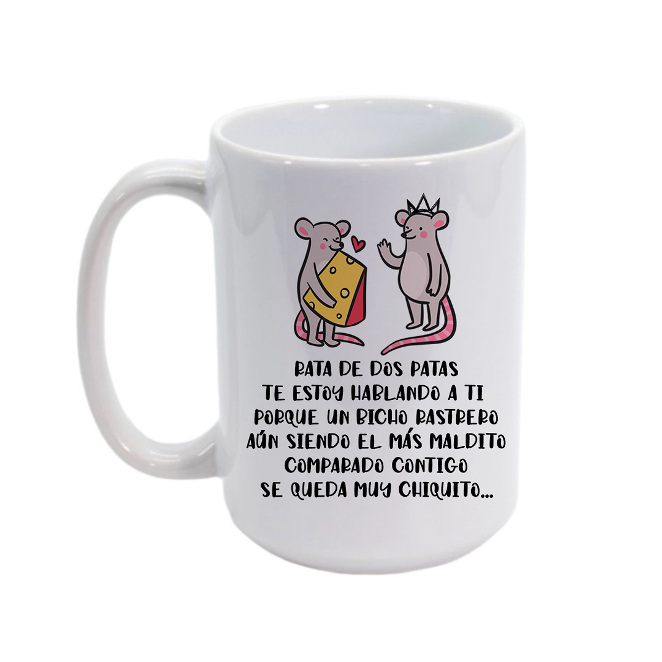 Tazón Rata de Dos Patas Paquita la del Barrio 1