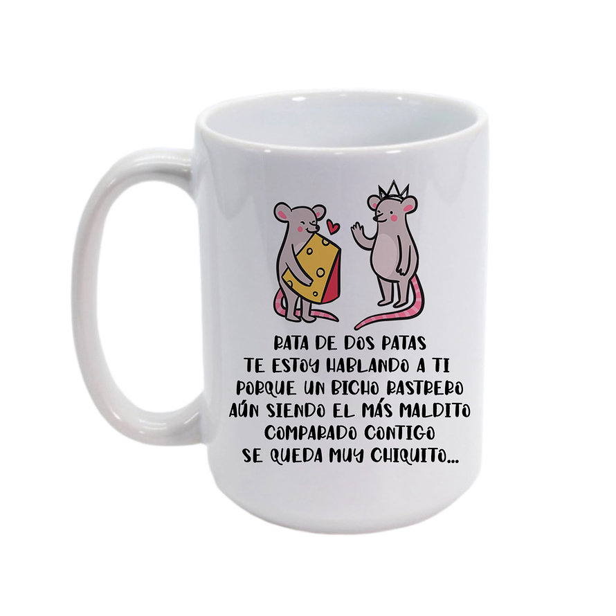 Tazón Rata de Dos Patas Paquita la del Barrio 1
