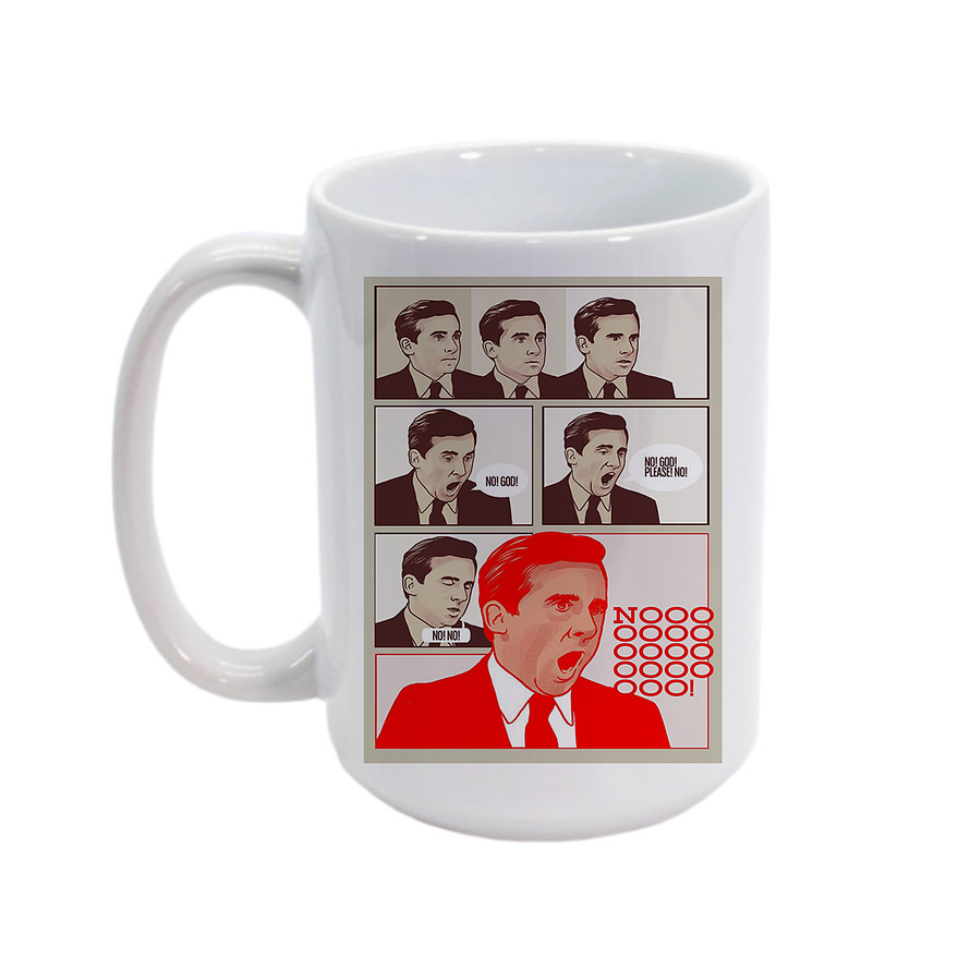 Tazón Michael Scott No God  1