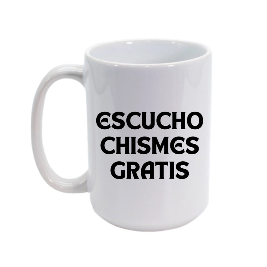 Tazón Escucho Chismes Gratis 1