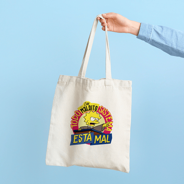 Totebag Lisa Simpson