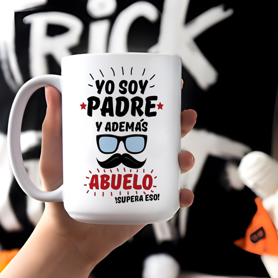 Tazón Soy Abuelo y Padre  1