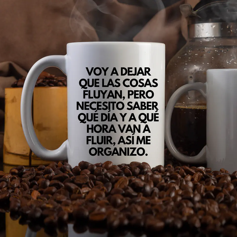 Tazón Voy a Dejar que las Cosas Fluyan 1