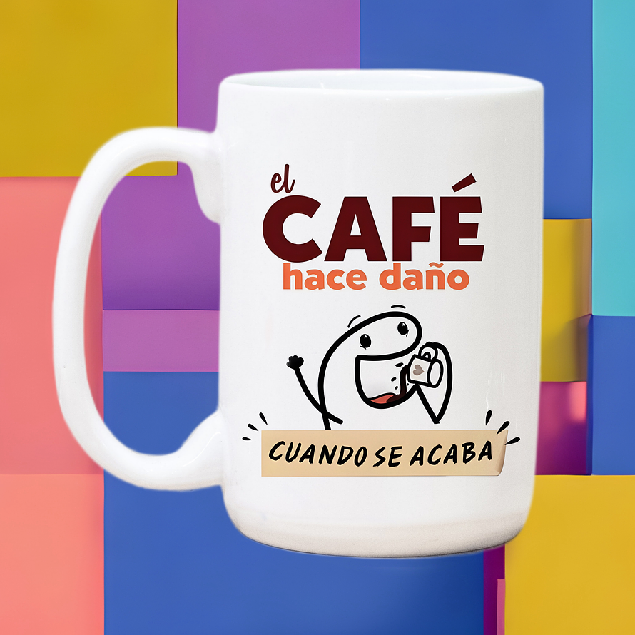 Tazón El café hace Daño 1