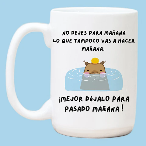 Tazón Pasado Mañana Capibara