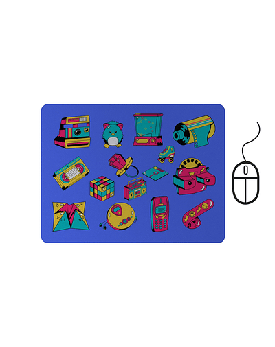 Mouse Pad Retro