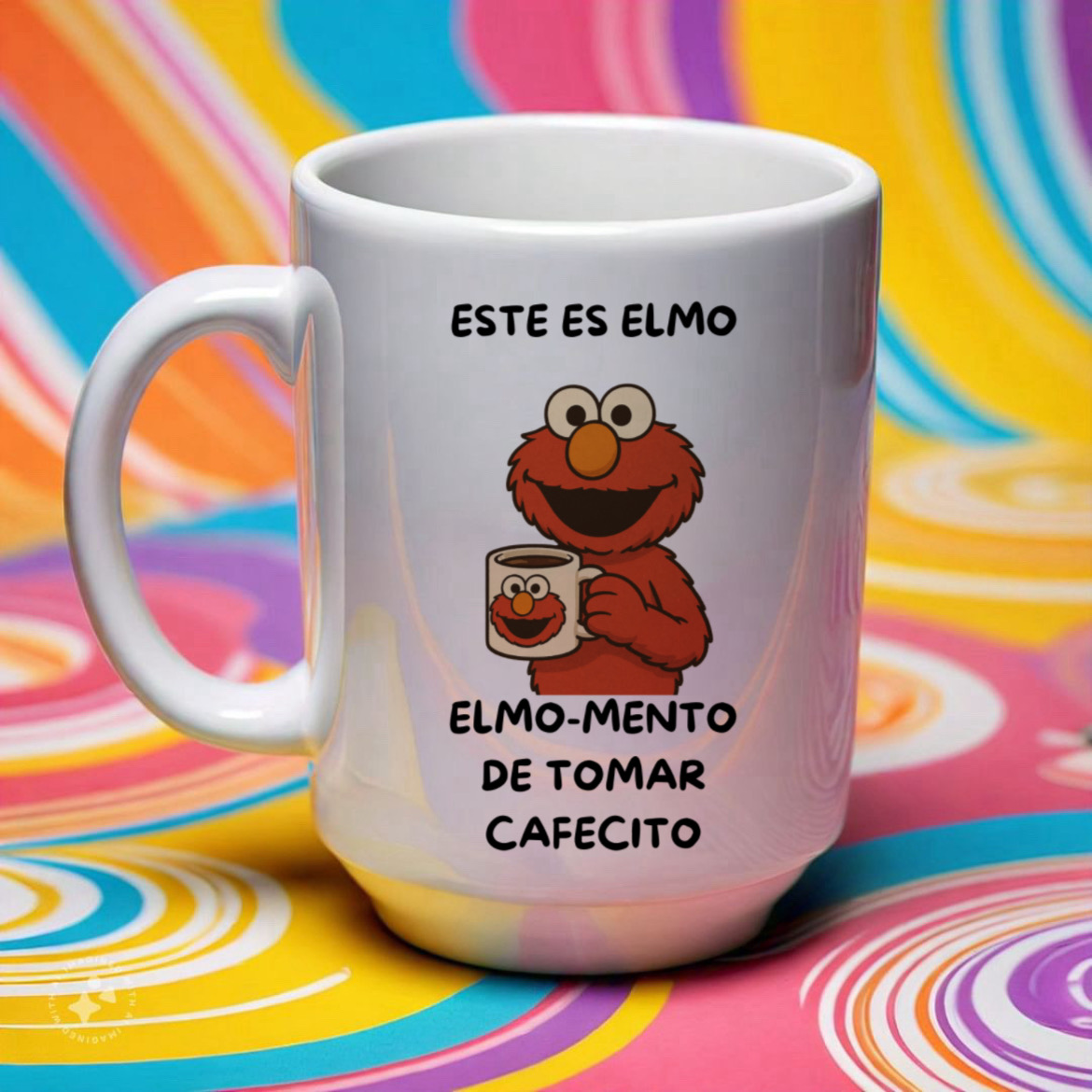 Tazón Elmo Cafecito 1