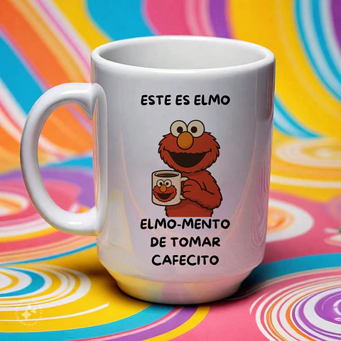 Tazón Elmo Cafecito