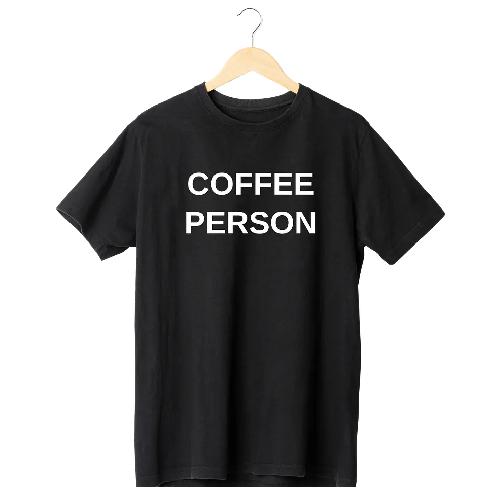 Polera Coffe Tee 1