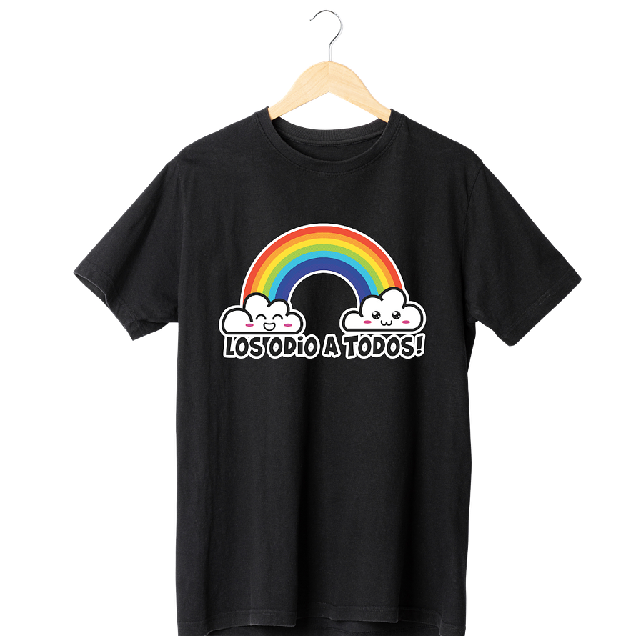 Los Odio a Todos Tee 1