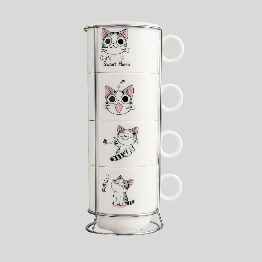 Set Tazas para café Expresso  El Dulce Hogar de CHI  1