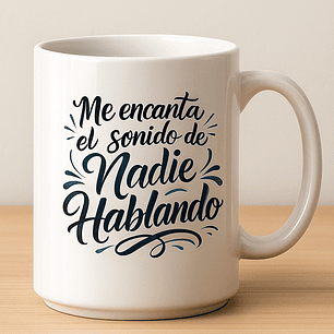 Me encanta el sonido de Nadie Hablando