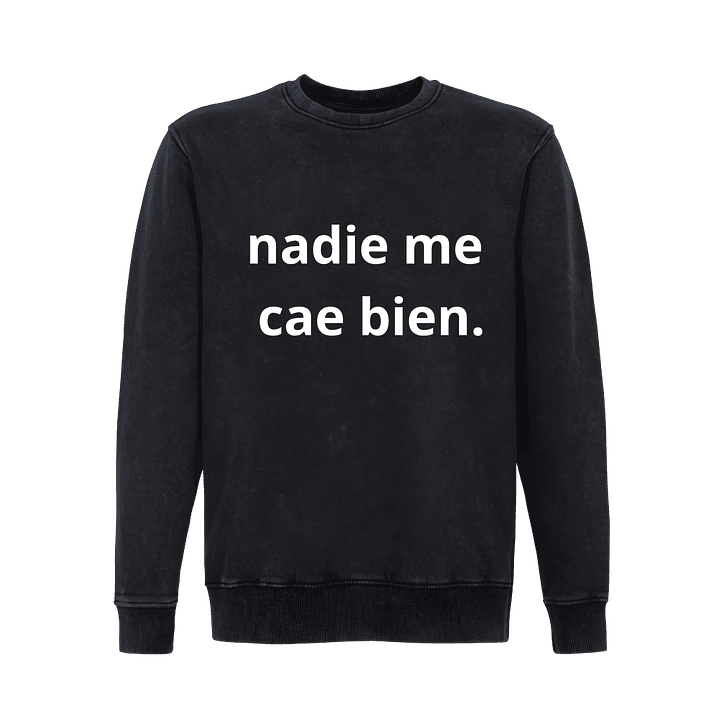 Poleron Nadie Me Cae Bien 1