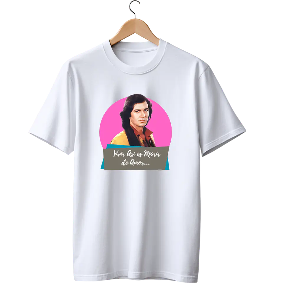 Camilo Sesto White Tee 1