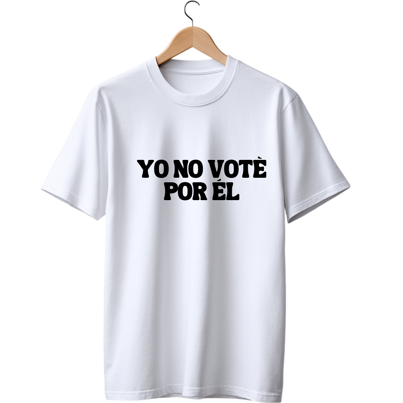 Yo No Voté por Él White Tee 1