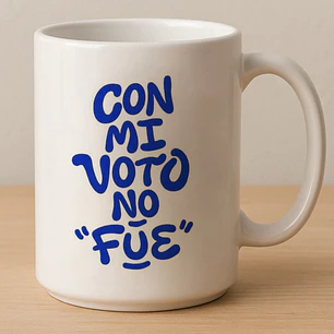 Con Mi Voto No Fue