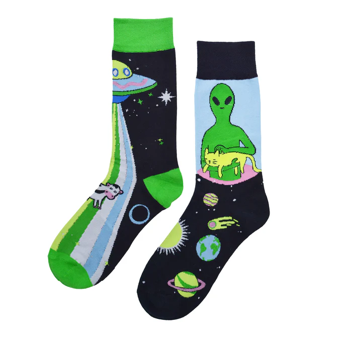 Calcetin Alien Cat 2
