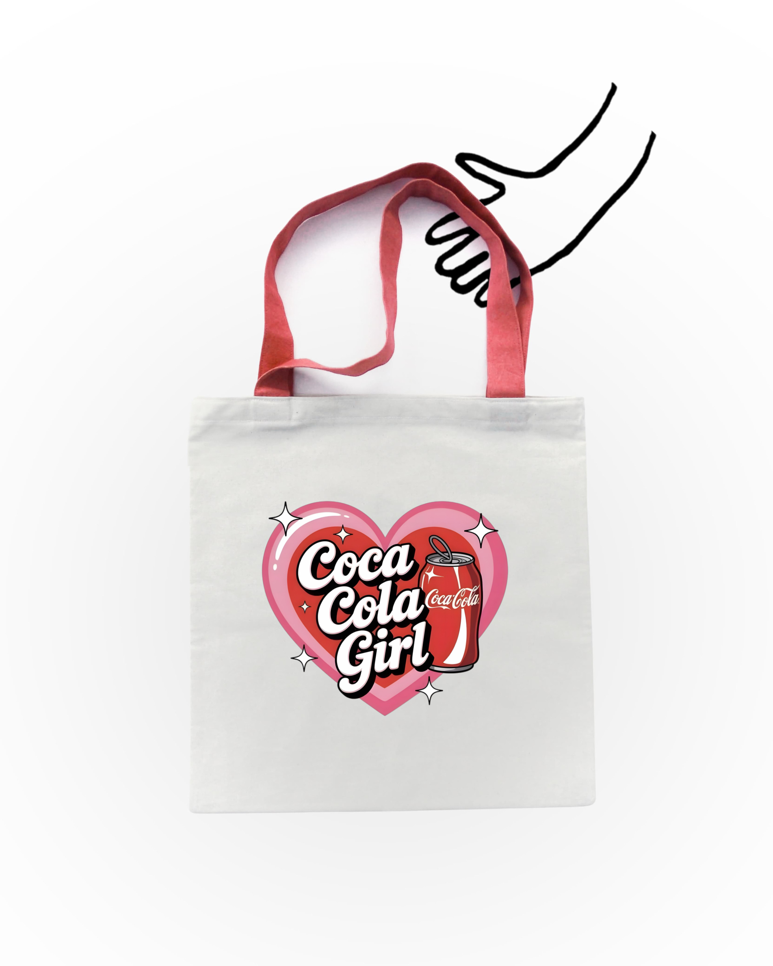 Coca Cola Girl  Totebag 1