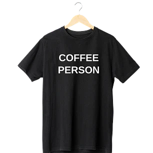 Polera Coffe Tee ANTES 12990