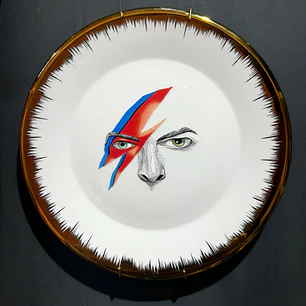 Plato Decorativo Bowie Rayo