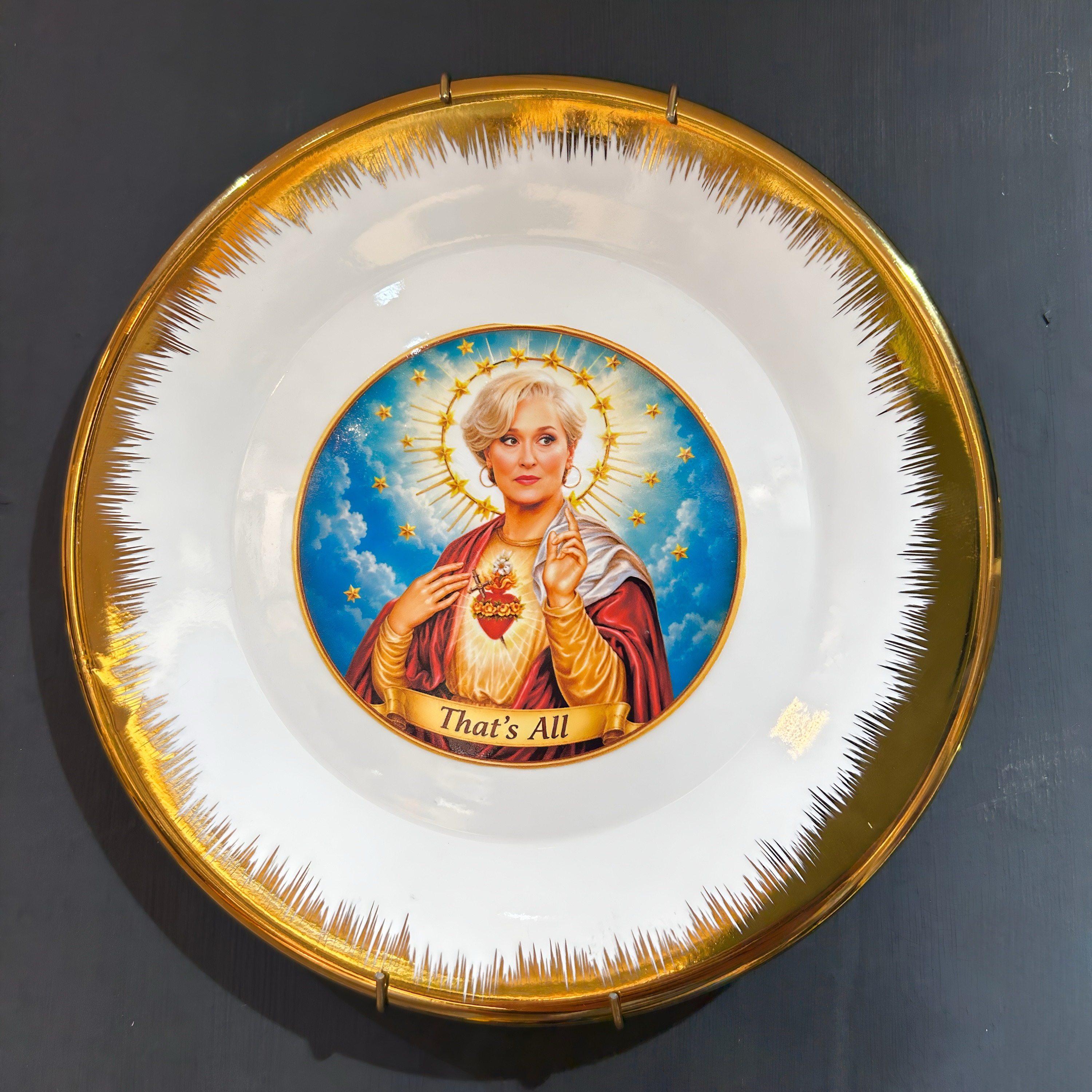 Plato Decorativo  Miranda  Priestly 1