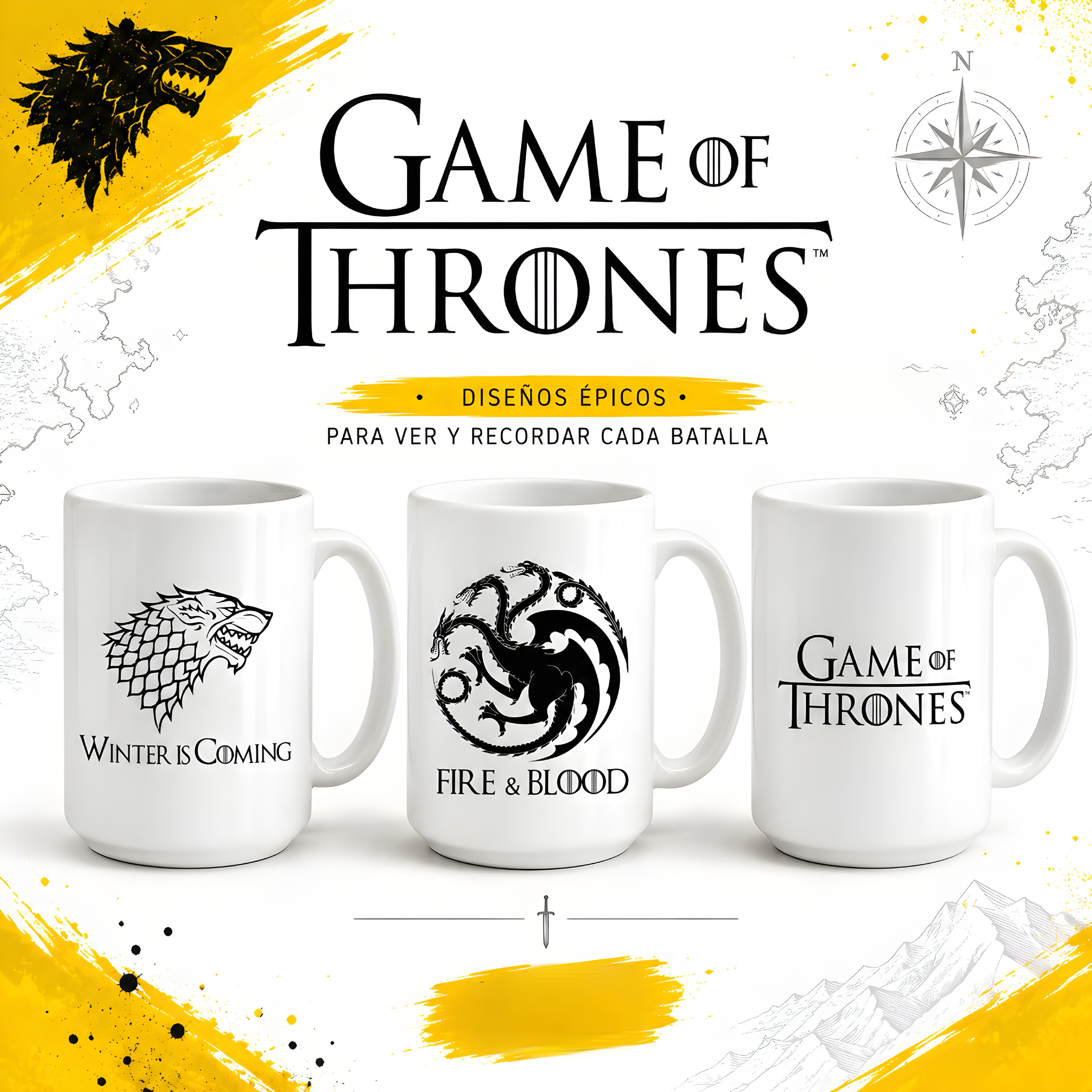 Tazones Game Of Thrones 1
