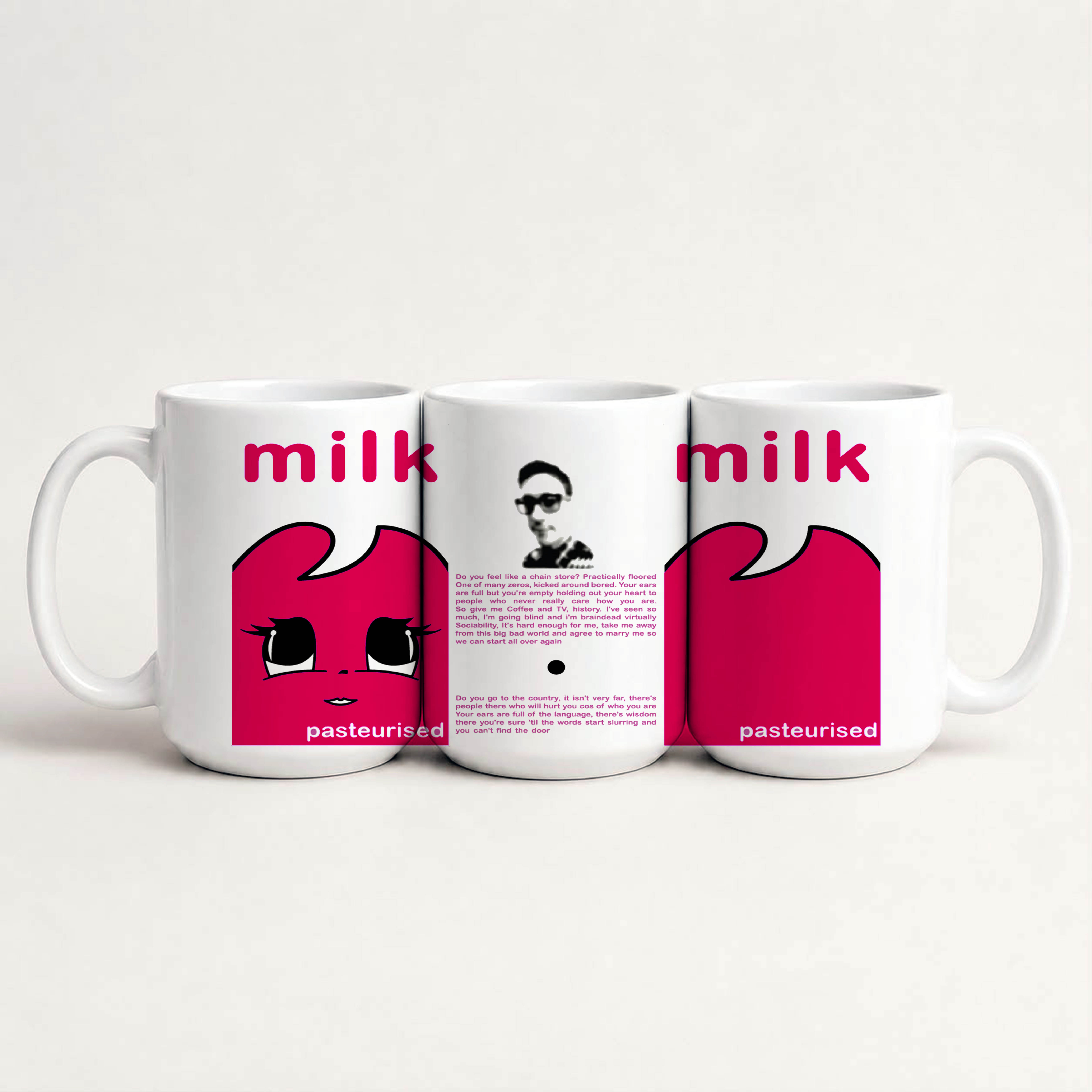 Tazones Milky Coffee & T.v 3
