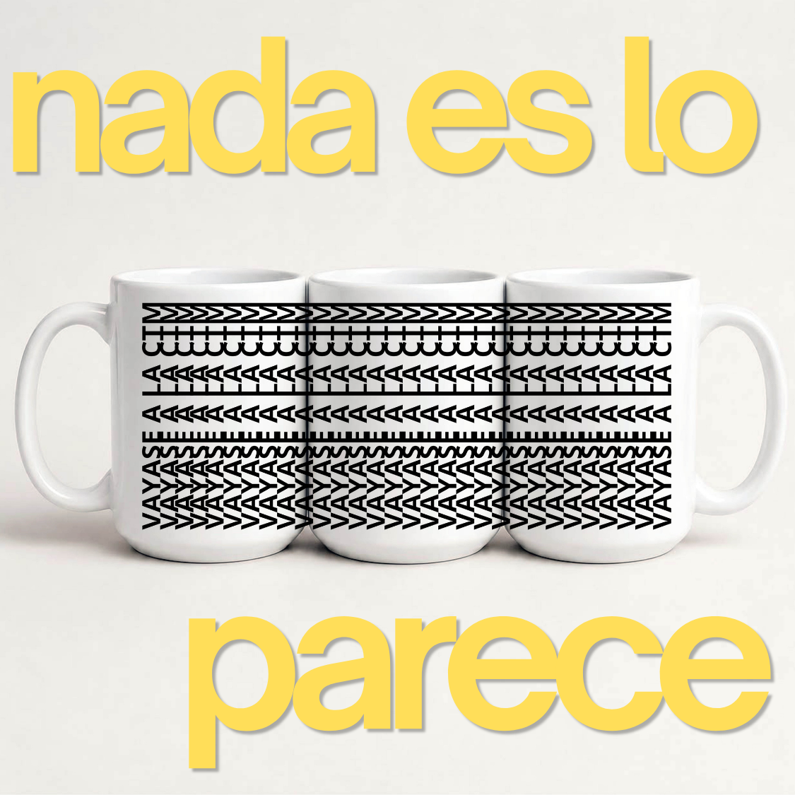 Tazones Nada es lo que Parece  (Gira la Cabeza) 1