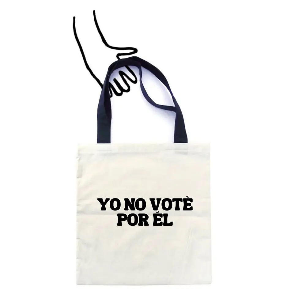 Totebag Yo No Vote Por él 1