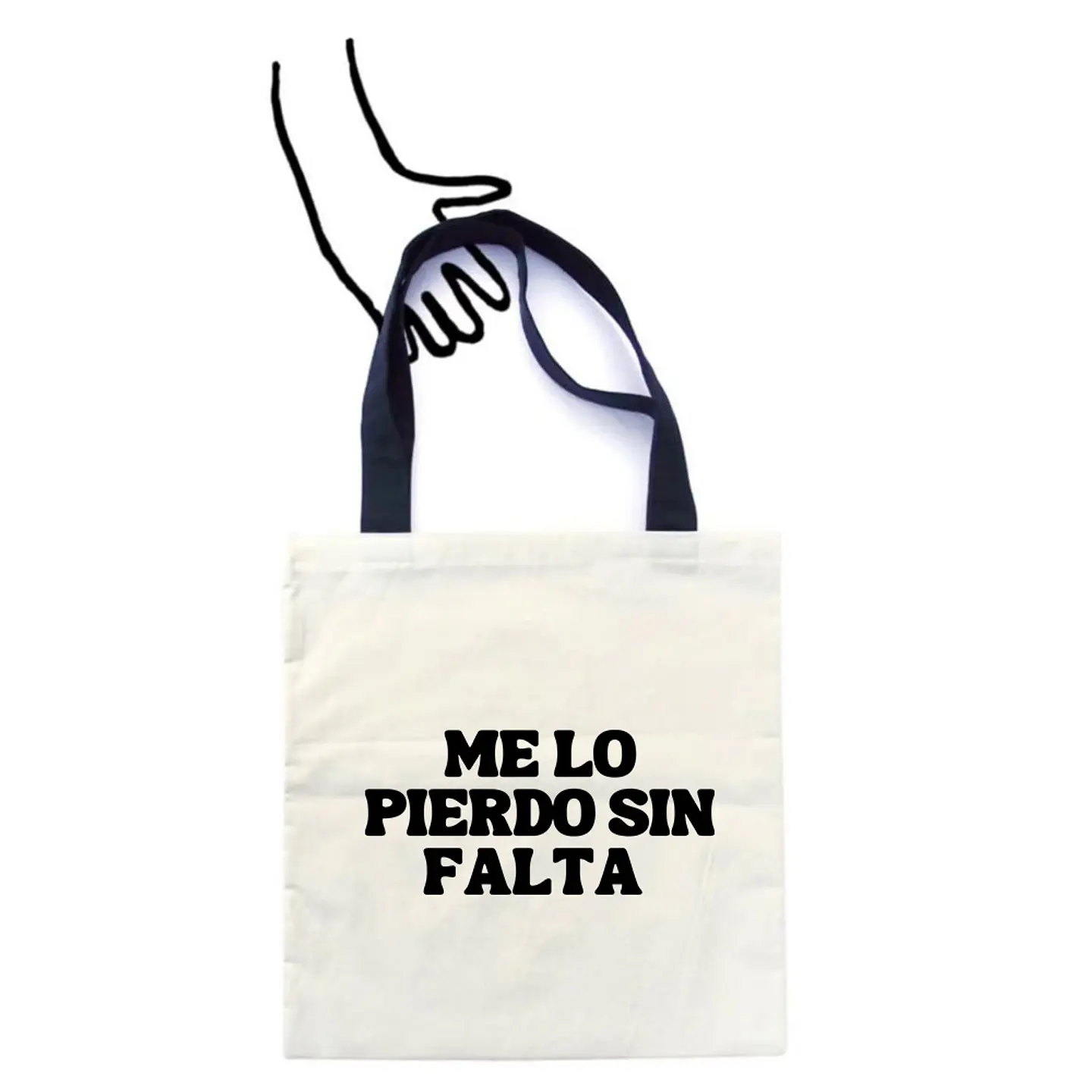 Totebag Me lo Pierdo Sin Falta  1