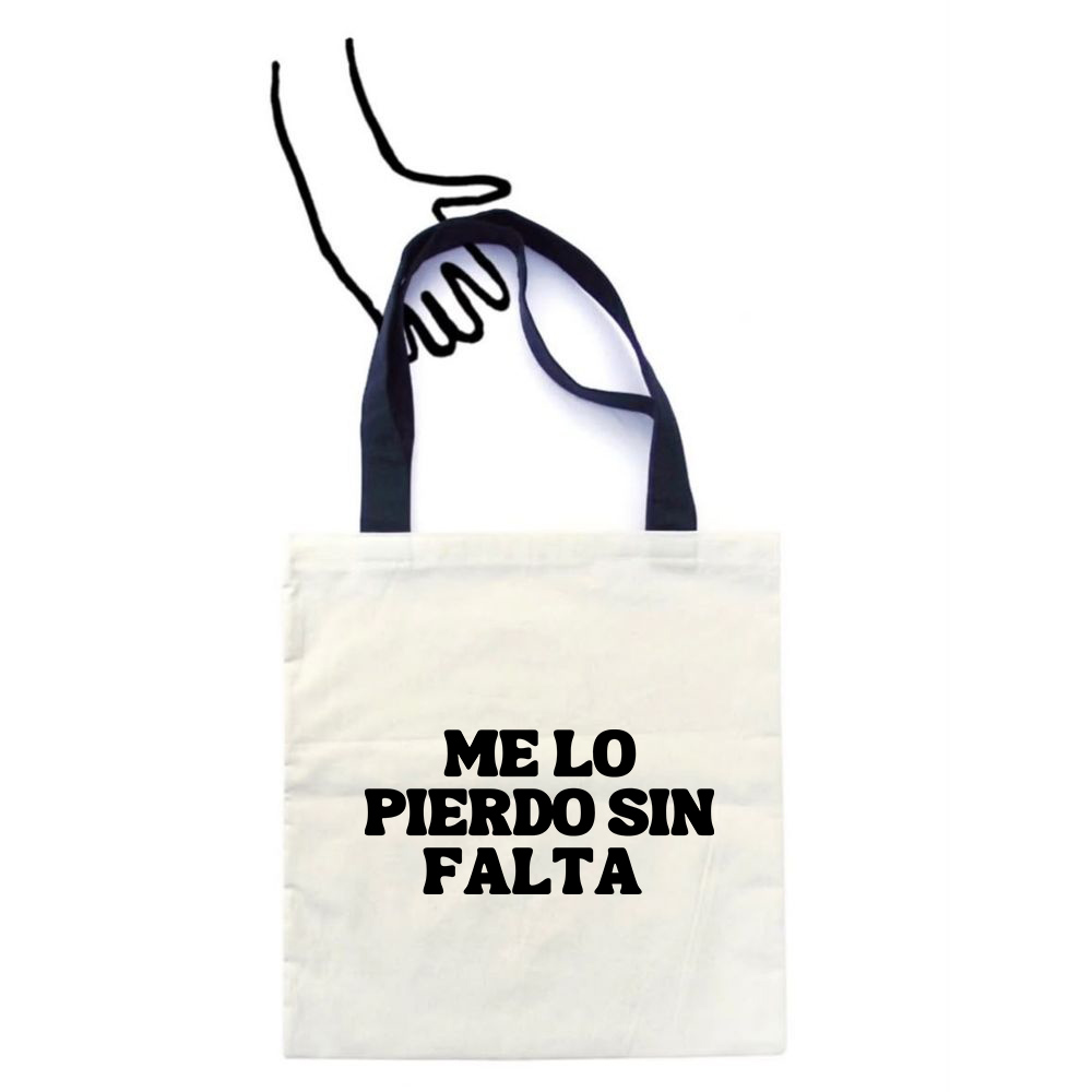 Totebag Me lo Pierdo Sin Falta  1